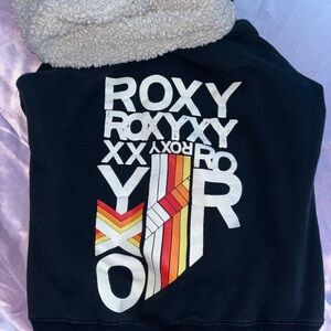 Roxy Black Graphic Sweatshirt